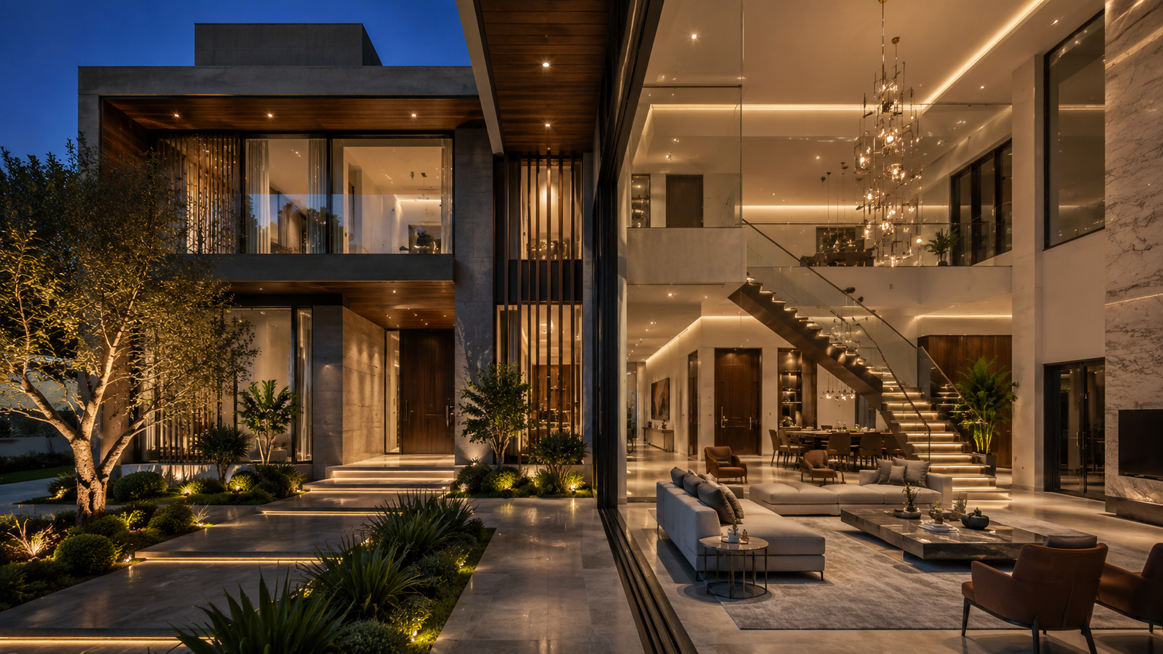 Luxury projects execution in turnkey basis(both structure and interior)
